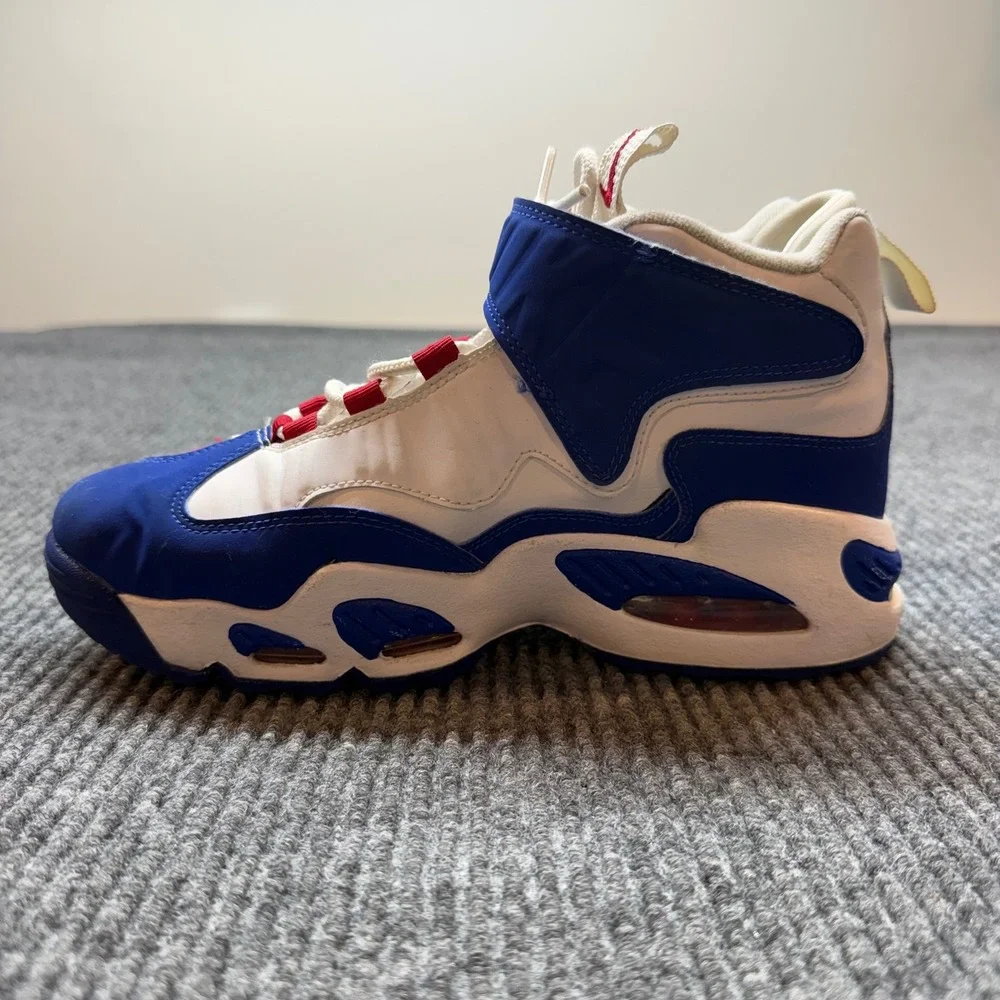 Nike Air Griffey Max 1 USA White Blue Red Sneakers Youth 5.5Y Retro Baseball